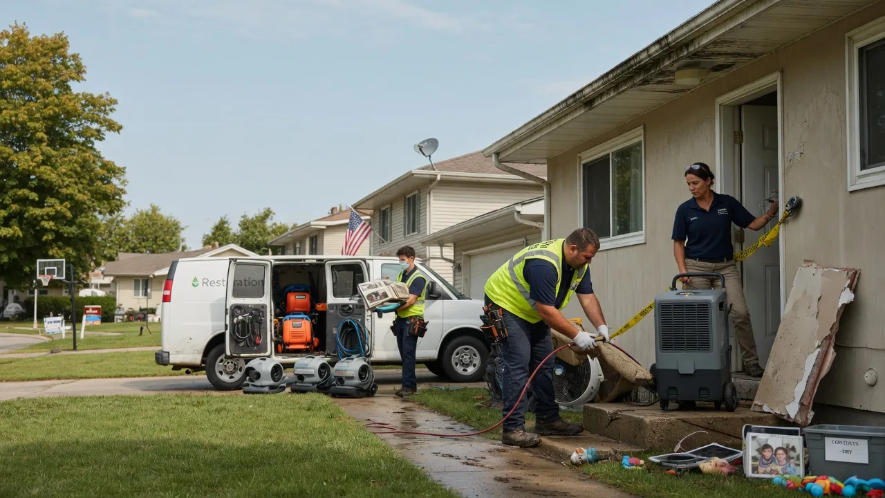 Water Damage Restoration in Moosic, PA near me